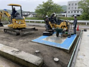 基礎の施工写真