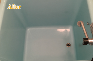 お風呂塗装の施工後