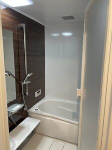 マンションのユニットバス入替工事途後
