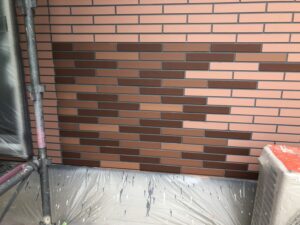 多彩仕上げ工法施工後