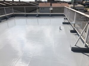 防水施工の完成写真