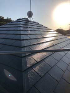 きれいな光沢が出ている