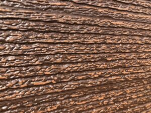 福山・外壁塗装・施工前・2色塗り・おしゃれ外壁塗装・施工実績・ブラウン色・流行りの2色塗り