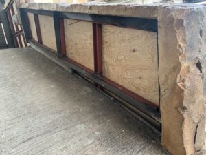 造形モルタルのの裏側・制作現場・福山・外壁塗装・エイジング塗装・造形モルタル・造形モルタルのの裏側