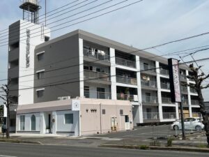 収益物件の外壁塗装施工後東面