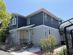 外壁屋根塗装の施工後画像